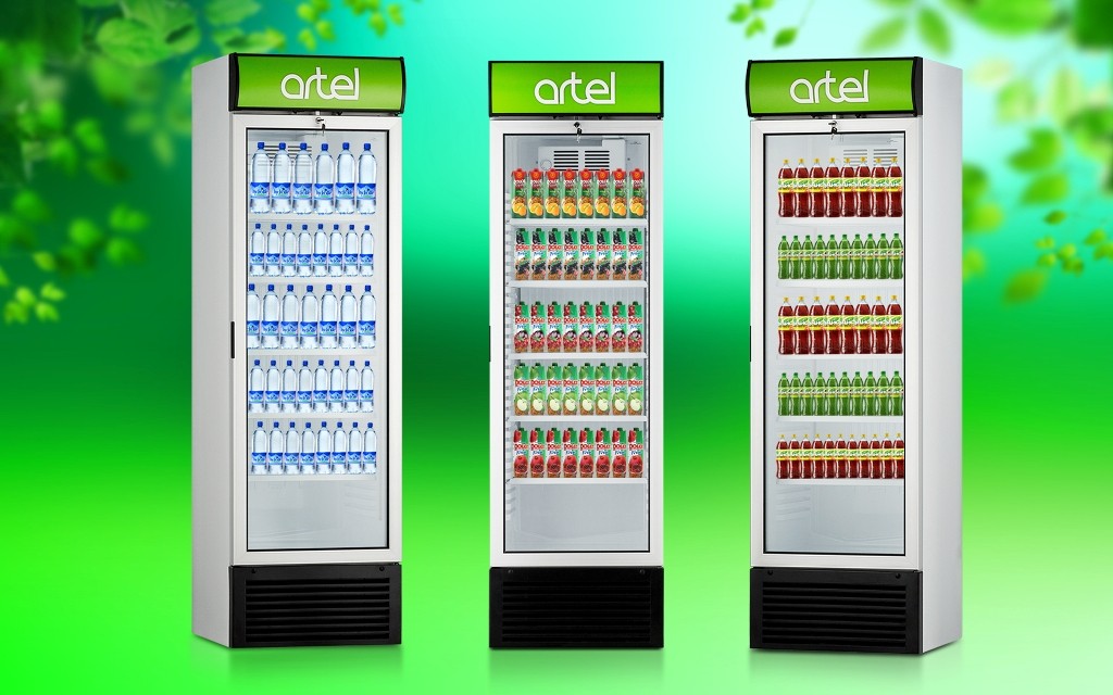 Новое от Artel: витринные холодильники по евростандарту