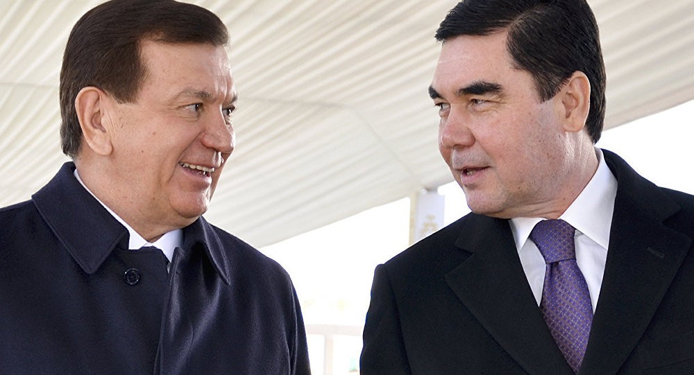 Продолжается рабочий визит президента Узбекистана в Туркменистан