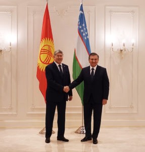Шавкат Мирзиёев и Алмазбек Атамбаев обсудили состояние взаимоотношений в Астане