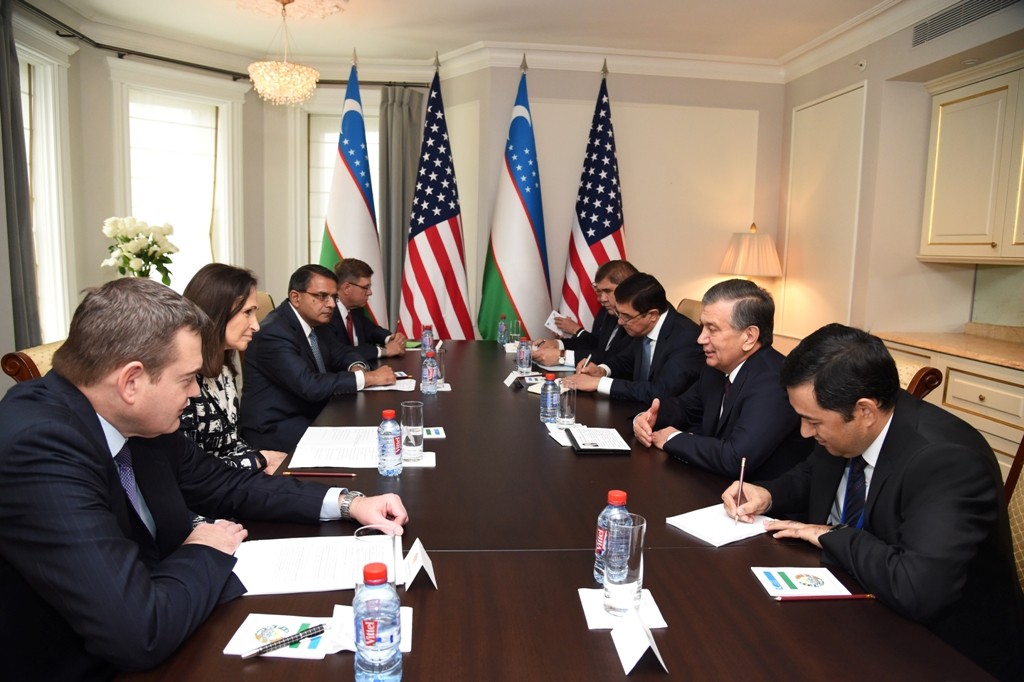 Президент Узбекистана встретился с руководителями крупных компаний США