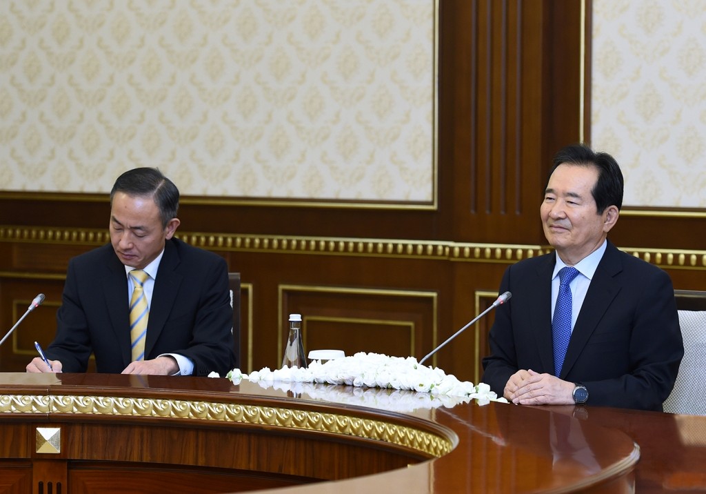 Президент Узбекистана принял спикера Национальной ассамблеи Кореи