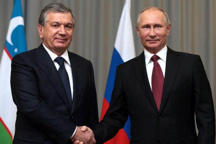 Мирзиёев и Путин переговорили в рамках Сочинского саммита