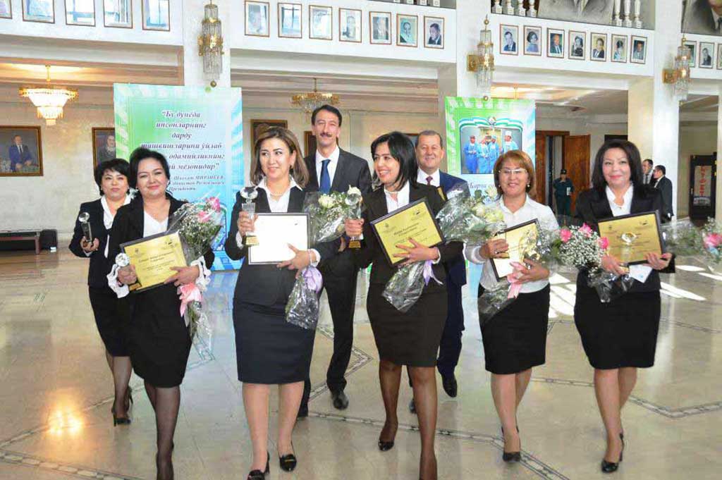 День медицинских работников широко отпраздновали в Ташкенте