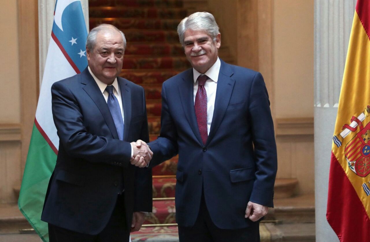 Узбекистан и Испания развивают двустороннее сотрудничество