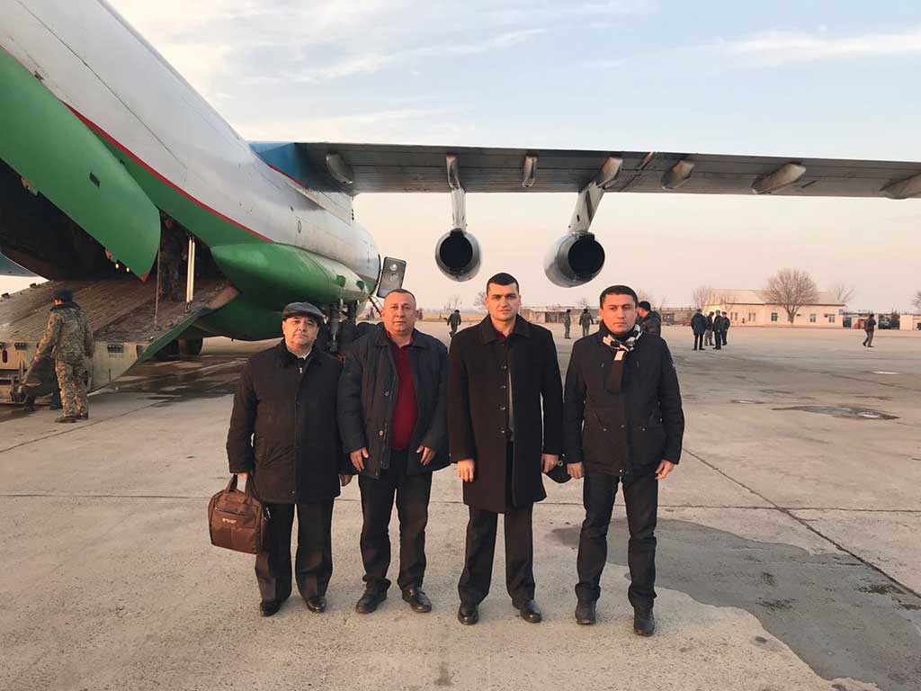 Правительственная делегация решает вопросы по транспортировке погибших в Узбекистан