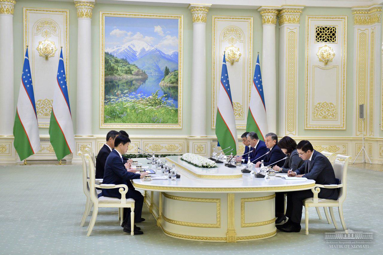 Шавкат Мирзиёев принял заместителя премьер-министра Республики Корея