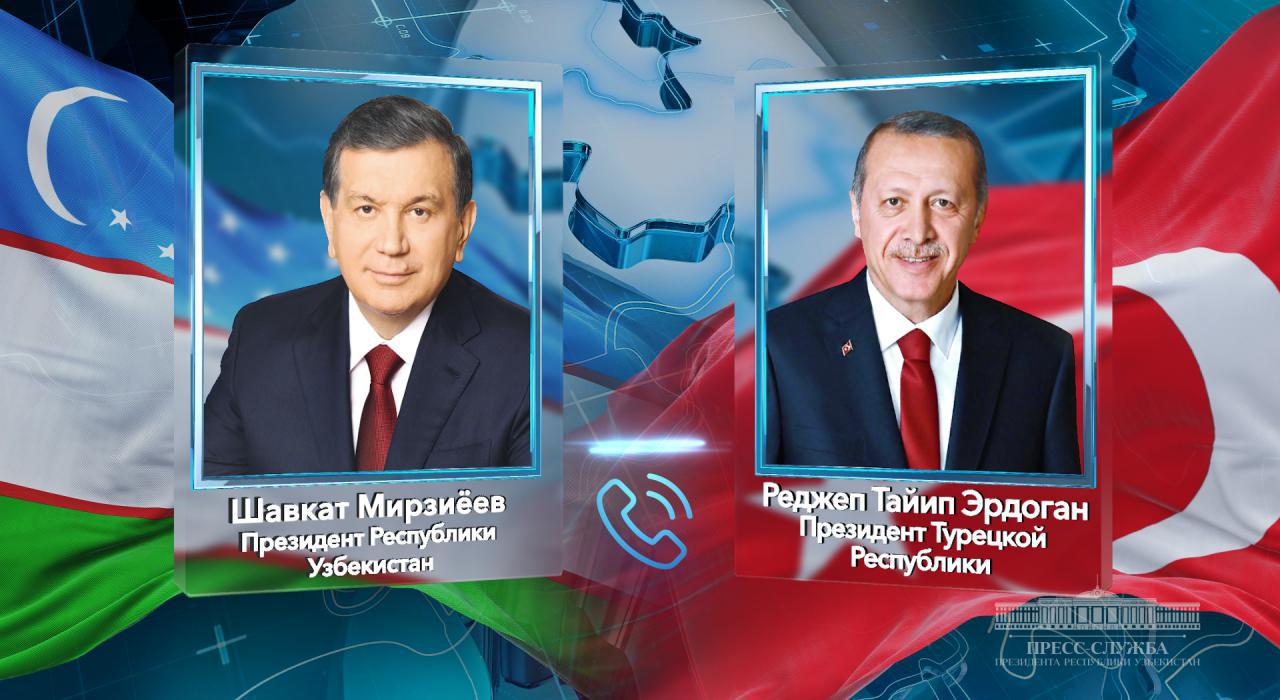 Мирзиёев и Эрдоган рассмотрели перспективы расширения узбекско-турецкого сотрудничества