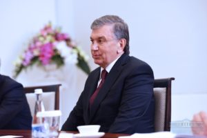 Шавкат Мирзиёев принял глав зарубежных делегаций