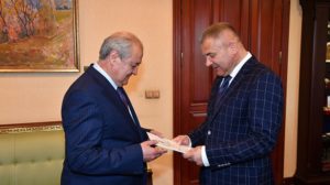 Глава МИД принял нового посла Беларуси в Узбекистане