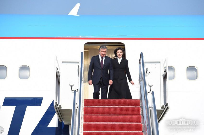 Президент Узбекистана прибыл в Вашингтон
