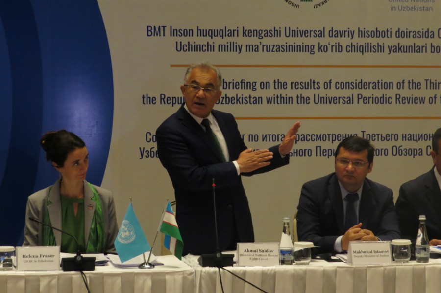 Узбекистан отчитался о правах человека в Женеве