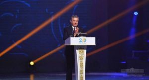 Шавкат Мирзиёев поздравил народ Казахстана с 20-летием Астаны