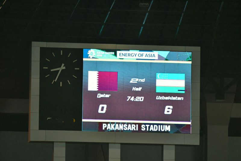 Азиатские игры: Сборная Узбекистана разгромила Катар