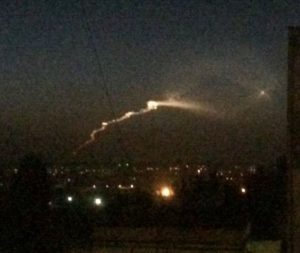 Вспышка над Ташкентом оказалась следом ракеты