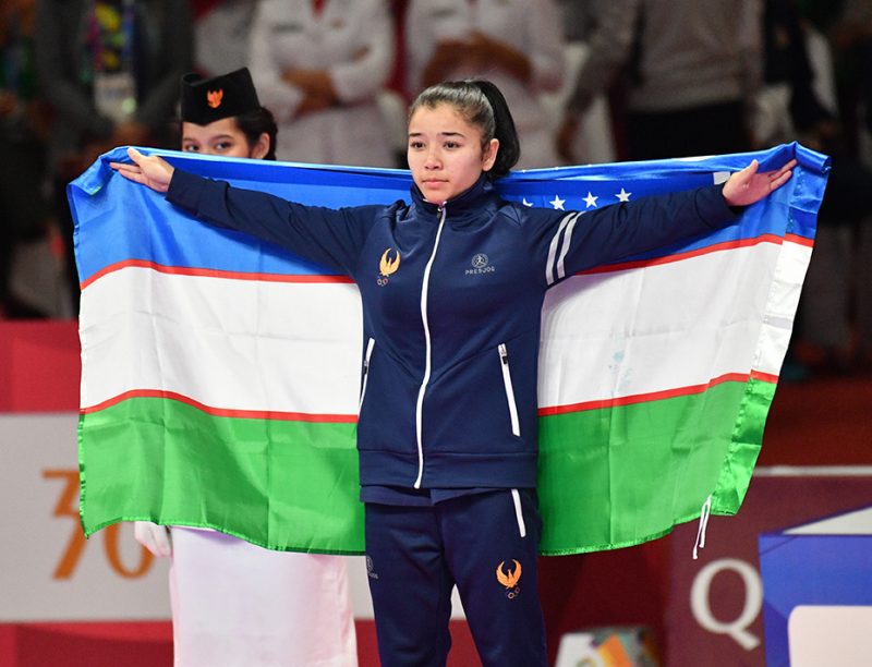 Азиатские игры: Девятый день соревнований принес Узбекистану три медали и одно поражение