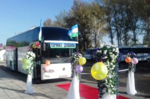 Узбекистан-Таджикистан: запущены три новых автобусных маршрута