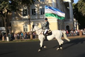 Как прошел конный парад в Ташкенте?