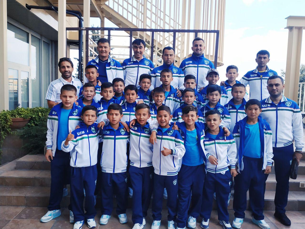22 юных узбекистанца начали обучение в академии «Реал Мадрида»