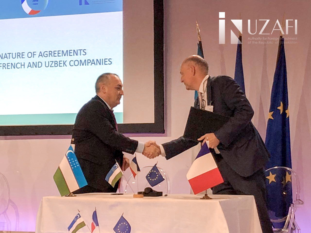На узбекско-французском бизнес-форуме подписали соглашений более чем на 1