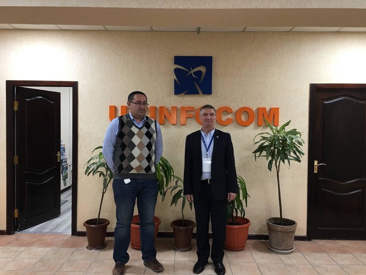 UZINFOCOM и ХОСТ обсудили реализацию совместных проектов в Узбекистане
