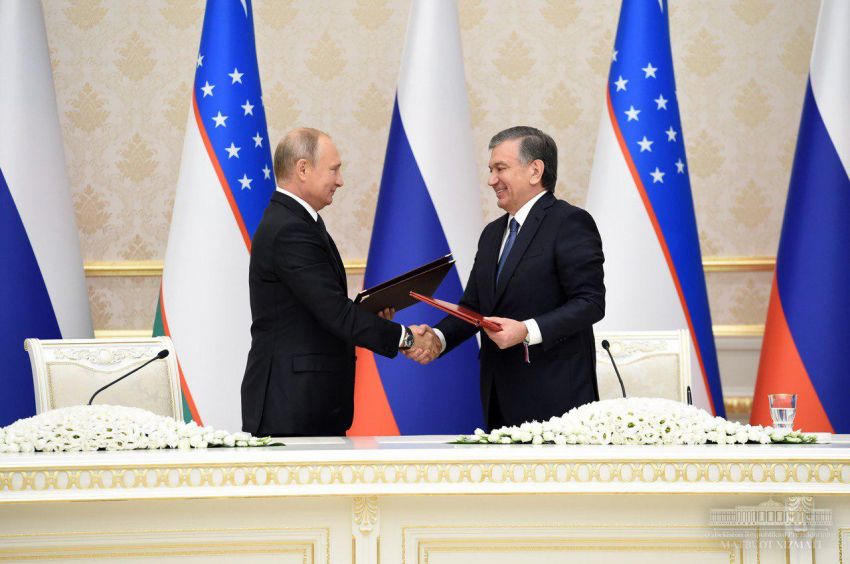 Какие документы и соглашения подписали Мирзиёев и Путин?