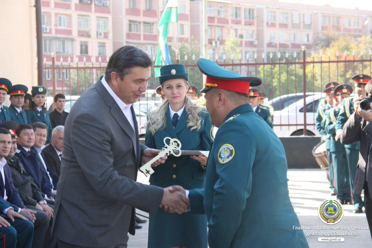 В Сергелийском районе Ташкента открылся новый ОВД