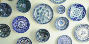 Голубая керамика Риштана (фото)