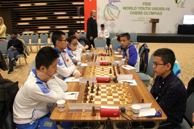 Юные шахматисты Узбекистана завоевали золото на Всемирной олимпиаде