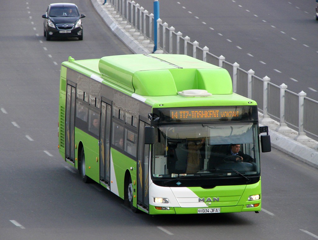 Ташкентский автопарк пополнился 45 новыми автобусами