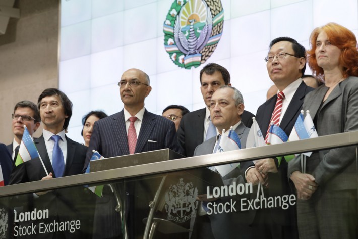 На Лондонской фондовой бирже размещены «Samarkand Bonds»