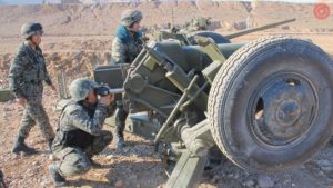 В Папском районе прошли военные учения