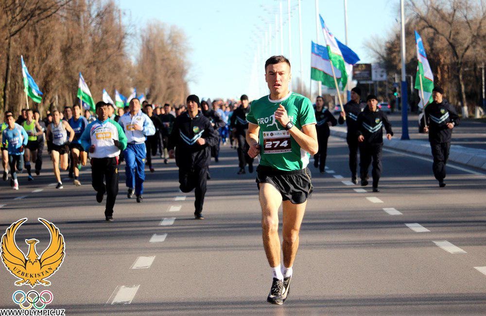Более 500 человек приняли участие в праздничном марафоне в Ташкенте