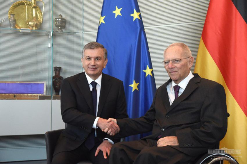 Шавкат Мирзиёев провел встречу с Председателем Бундестага ФРГ