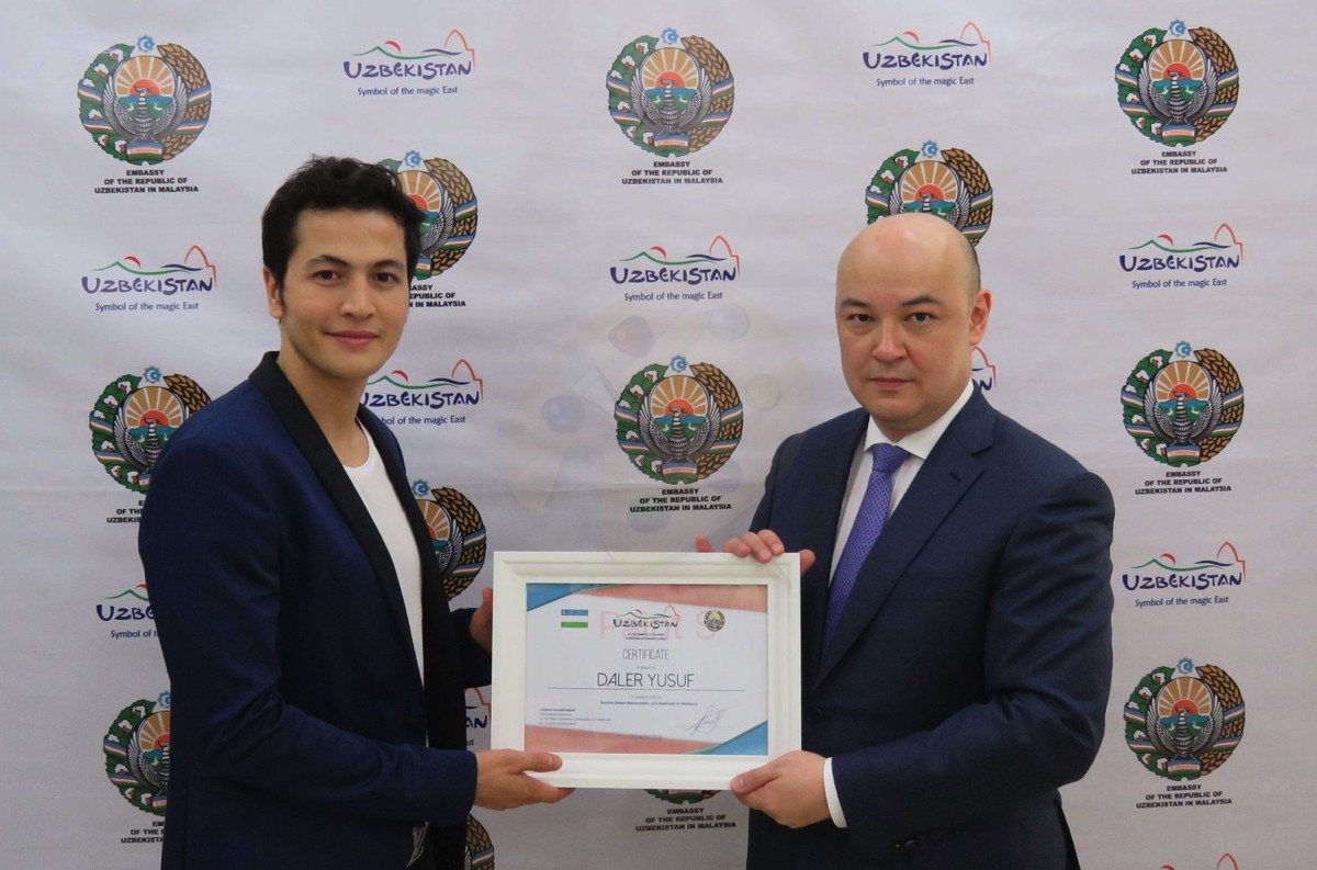 Уроженец Сурхандарьи стал Послом туристического бренда Узбекистана в Малайзии