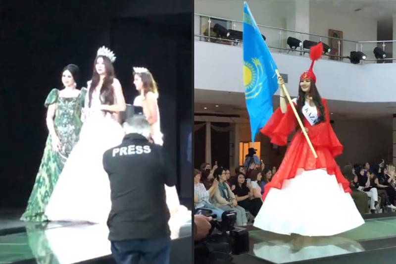 Казахстанская модель выиграла Miss Union Fashion-2019 в Ташкенте