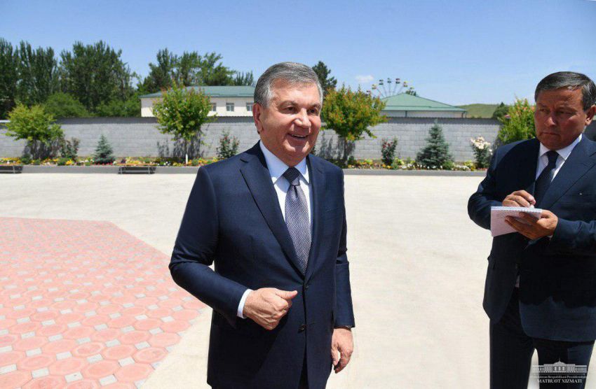 Андижанская область: первый день поездки Президента (фото)