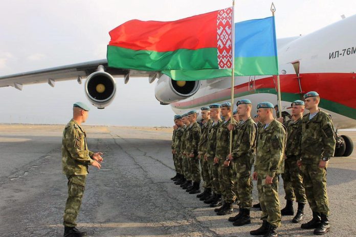 Военнослужащие Беларуси прибыли в Узбекистан на учения