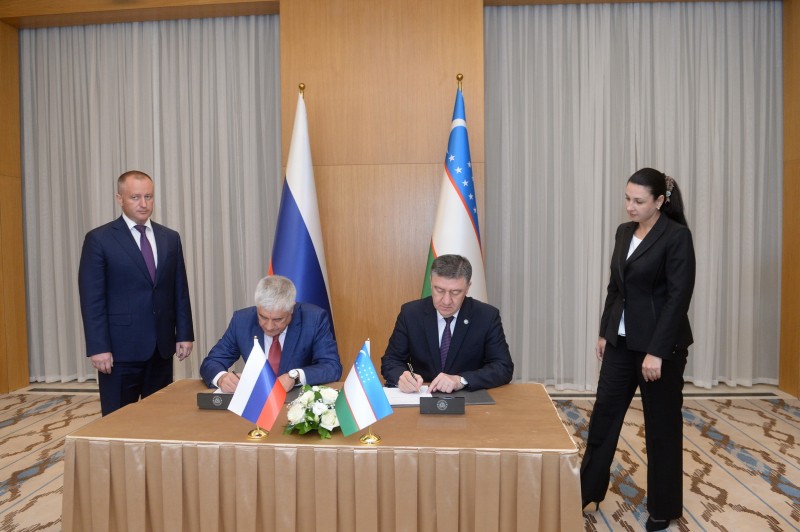 Главы МВД Узбекистана и России договорились о взаимодействии на 2019-2021 годы