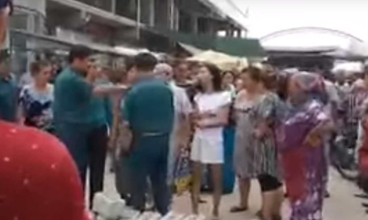Что произошло на рынке в Аккургане
