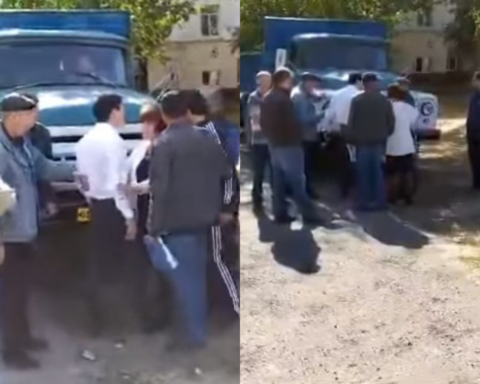 Депутат Кабул Дусов поругался с жителями Яшнабадского района
