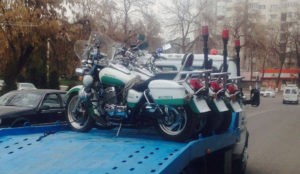 Милиция Ташкента пересаживается на мотоциклы