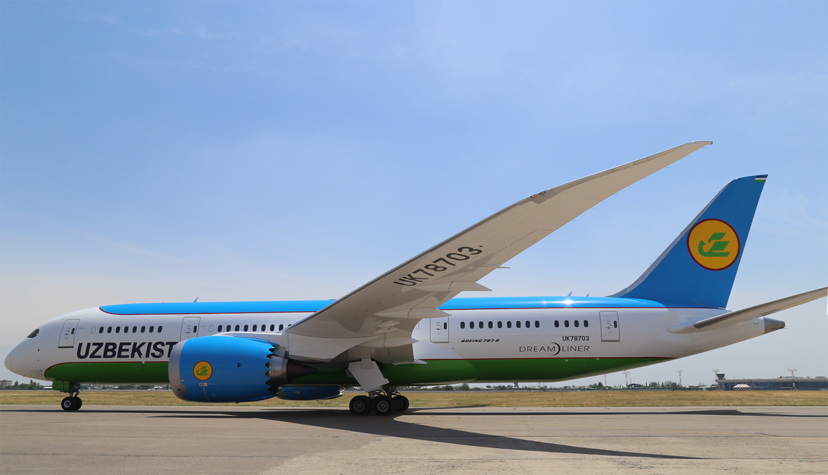 Uzbekistan Airways яна бир Dreamliner самолётини харид қилади