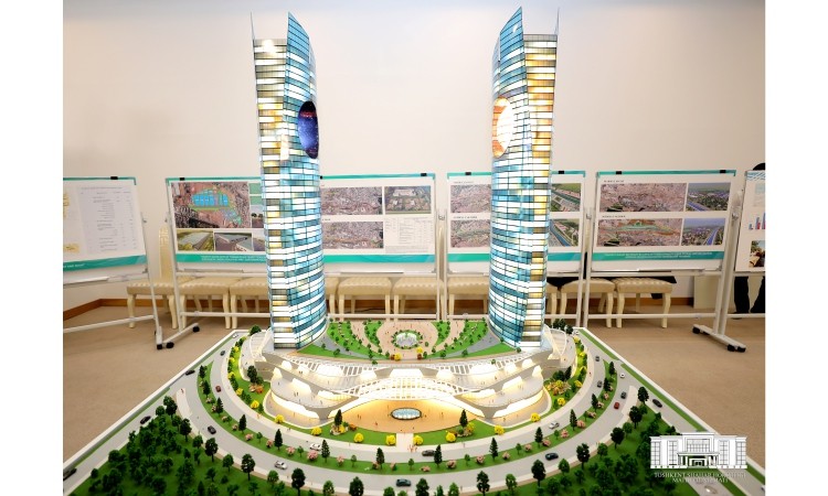 В Ташкенте построят два 50-этажных небоскреба
