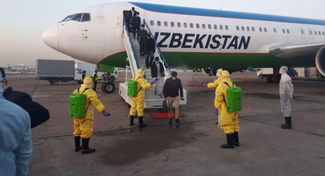 В Узбекистан чартерными рейсами вернулись свыше 500 граждан