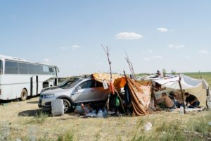 Самара областидаги палаткали лагерда яна 3 мингдан ортиқ ўзбекистонлик муҳожир тўпланди