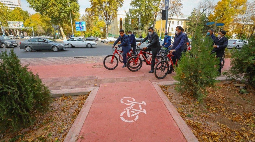 В этом году в Ташкенте появится 20 км велодорожек - заместитель хокима