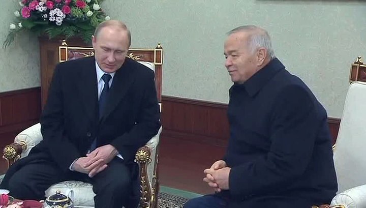 Россия президенти Ўзбекистонга келди