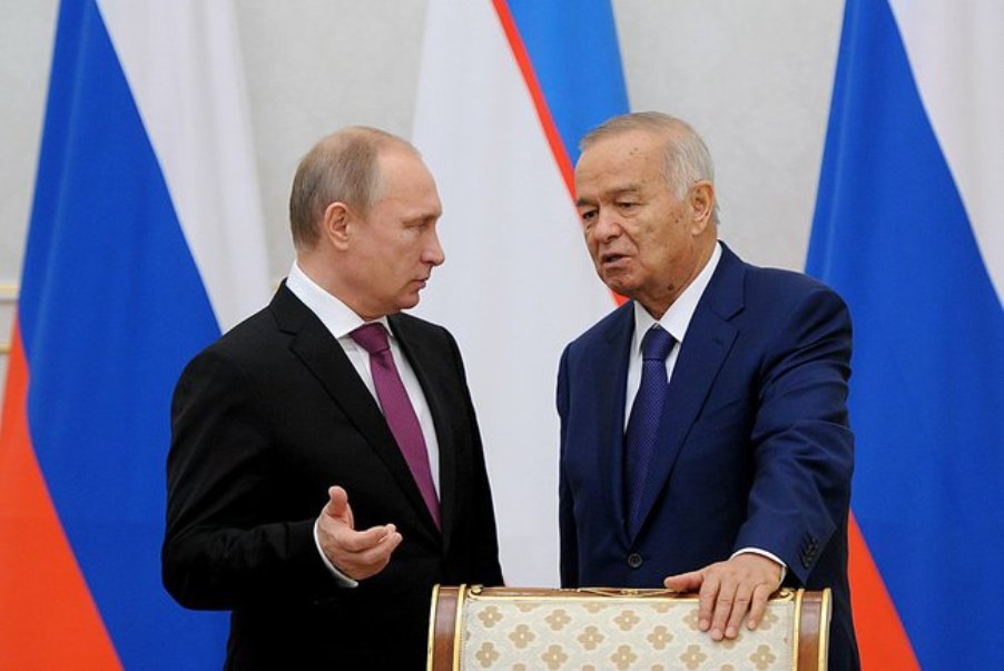 И. Каримов и В. Путин вновь пообщались. По телефону
