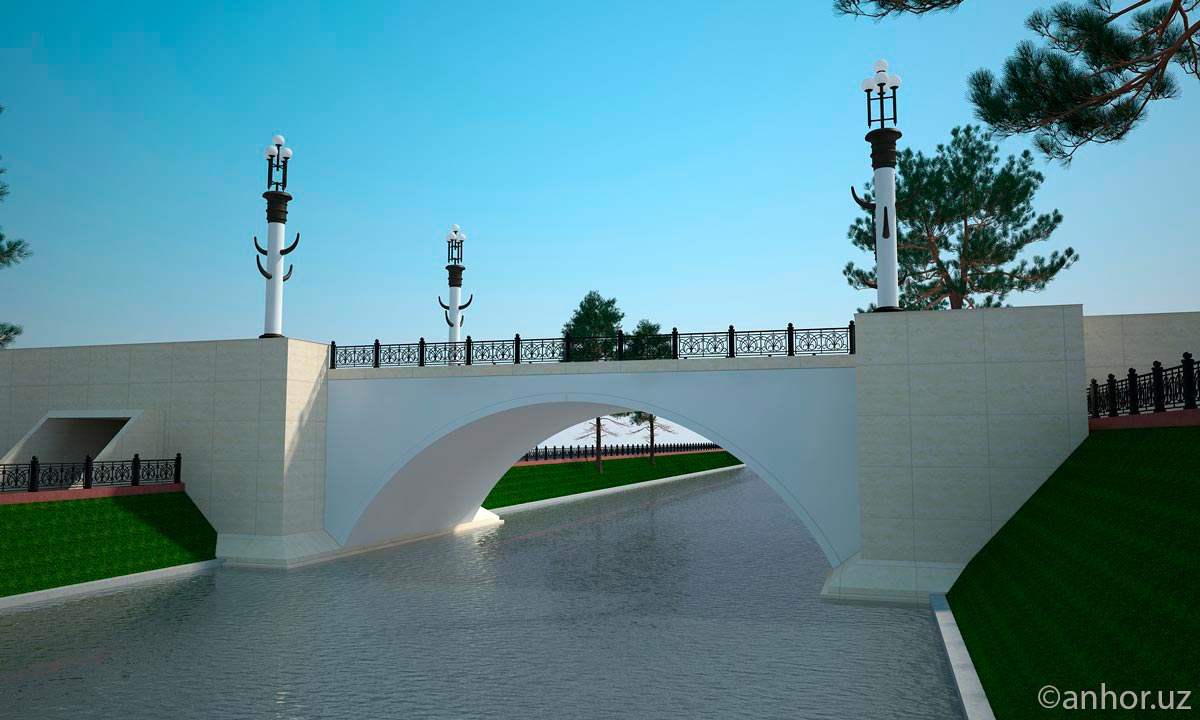 В Ташкенте реконструируют 100-летний мост (фото)