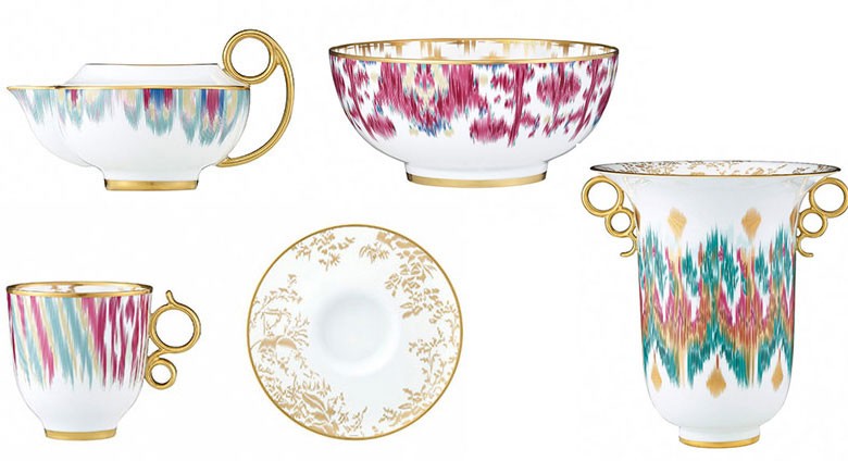 Новая коллекция посуды от Hermès